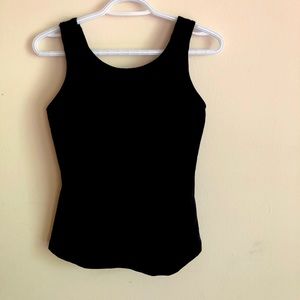 LULULEMON black top with built-in bra